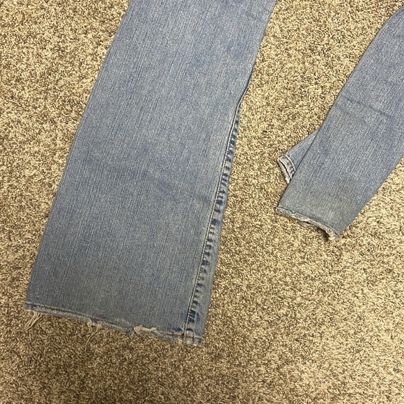 Lucky brand dungarees. Size 4 waist 27” length 32” - Picture 6 of 6